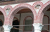 Rila Monastery, the residential buildings 